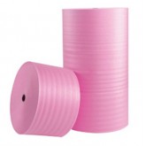 Non-Perforated Anti-Static Air Foam Roll 1/8" Thick x 24" x 550' - 3 per Bundle